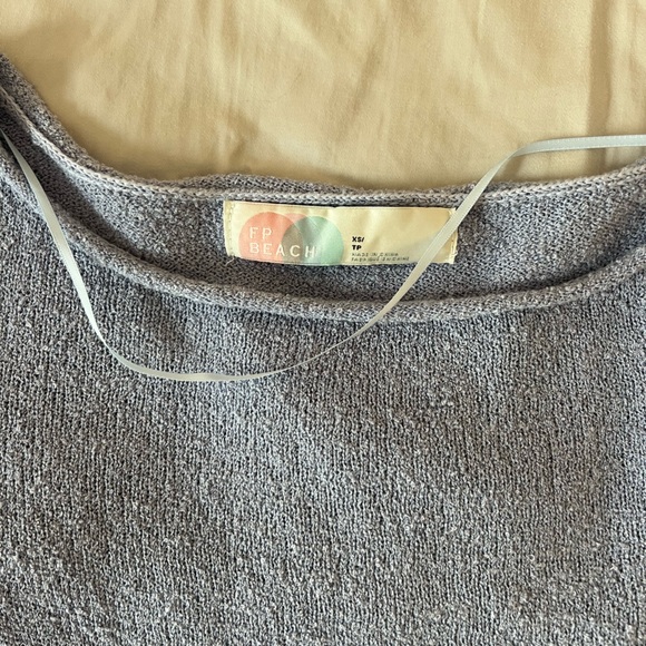 NWOT Free People Cabo Sweater Skirt Set - Blue Heron XS - Picture 2 of 4